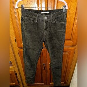 Levi 710 Women’s Black Corduroy Pants